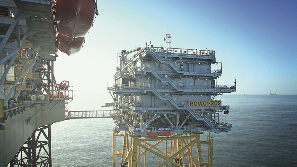 Energy structure out at sea