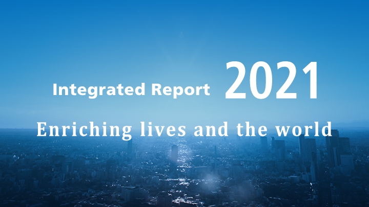 Integrated Report 2021 banner