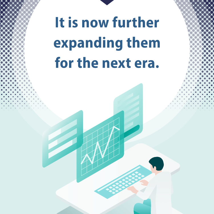 It is now further expanding them for the next era.