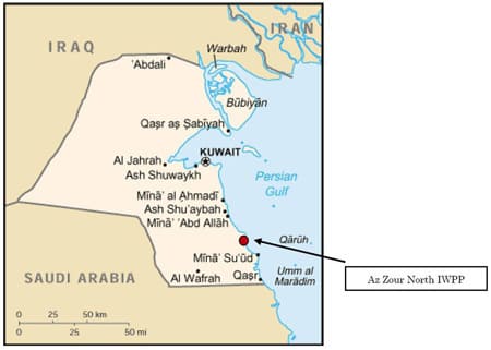 Az Zour North Site Map