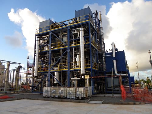The GTL demonstration plant at Petrobras' Aracaju site in Brazil