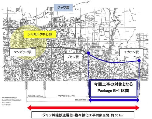 ジャカルタ近郊地図