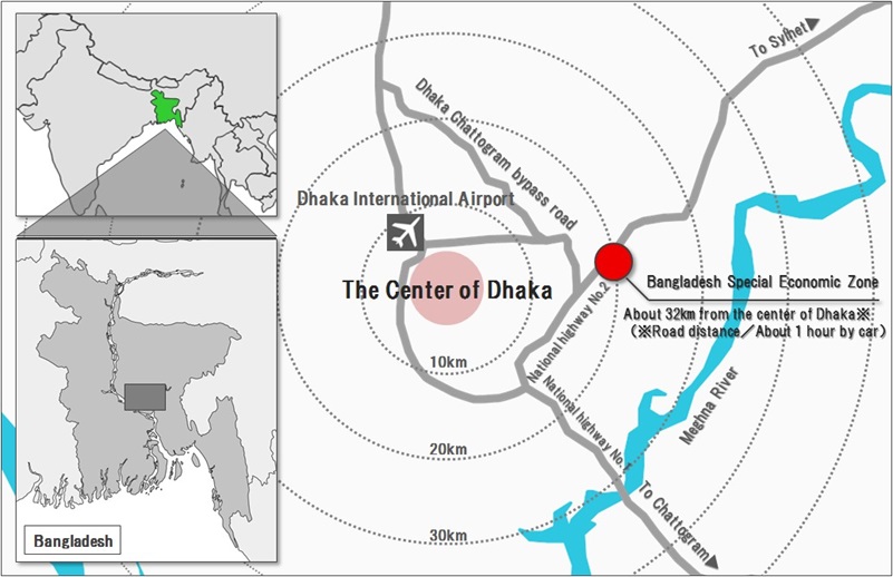 Special Economic Zone to be Developed Near Dhaka, Bangladesh Sumitomo