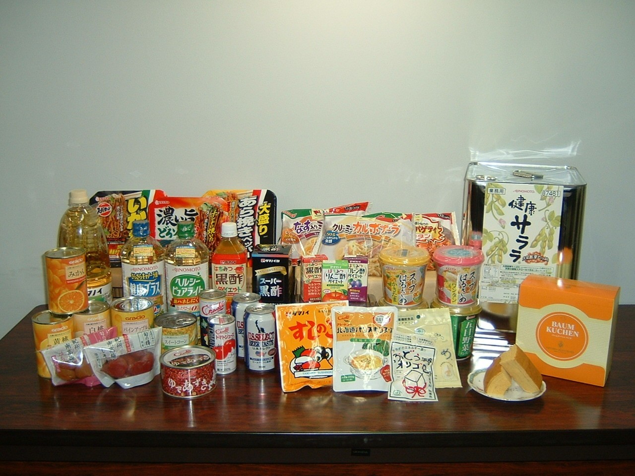 加工食品を販売：写真