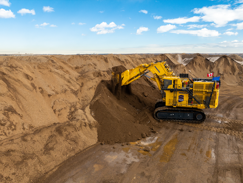 SMS Equipment Komatsu PC9000-12