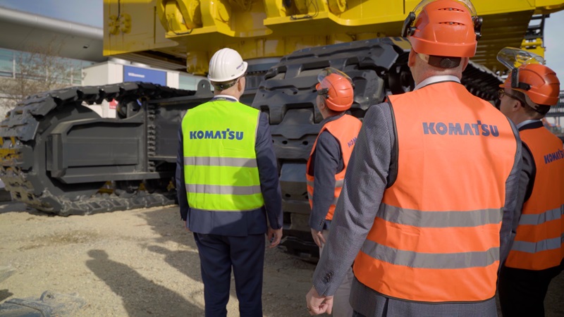 SMS Equipment Komatsu PC9000-12 mining operations